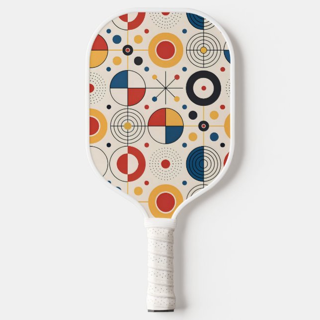 Raquette De Pickleball Pala de pickleball diseño geométrico (Recto)