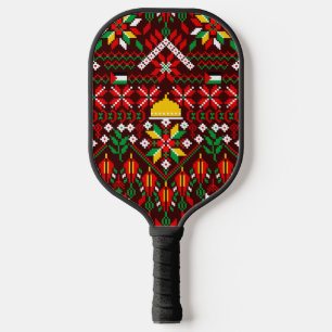 Raquette De Pickleball Palestine Tatreez Broderie traditionnelle
