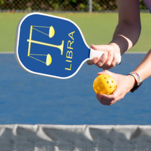 Raquette De Pickleball Panneau étoile Balance dorée de Libra