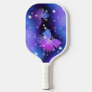 Raquette De Pickleball Papillons de l'Imaginaire spatial Cosmique