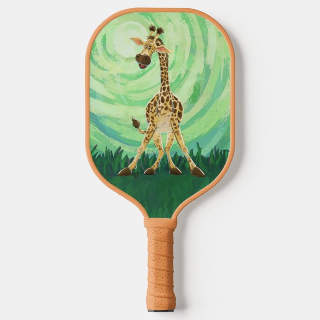 Raquette De Pickleball Parade animale Giraffe Pickleball Paddle (Recto)