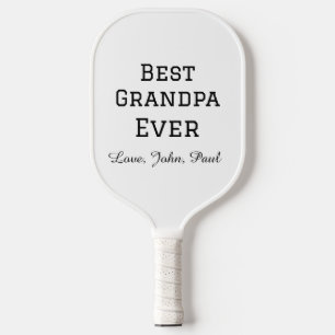 Raquette De Pickleball Paris grand-père jamais grand-père cadeaux nom sim