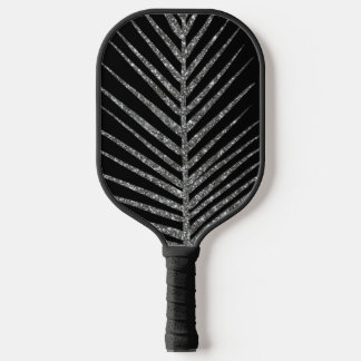 Raquette De Pickleball Parties scintillant noire étincelante