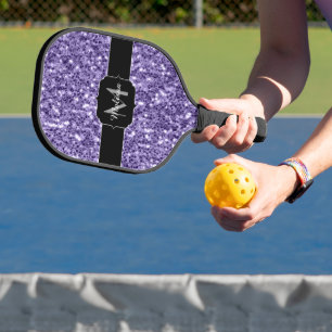 Raquette De Pickleball Parties scintillant violet ultra violet brillant M