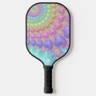Raquette De Pickleball Pastel Swirl - USA Pickle Ball approuvé paddle