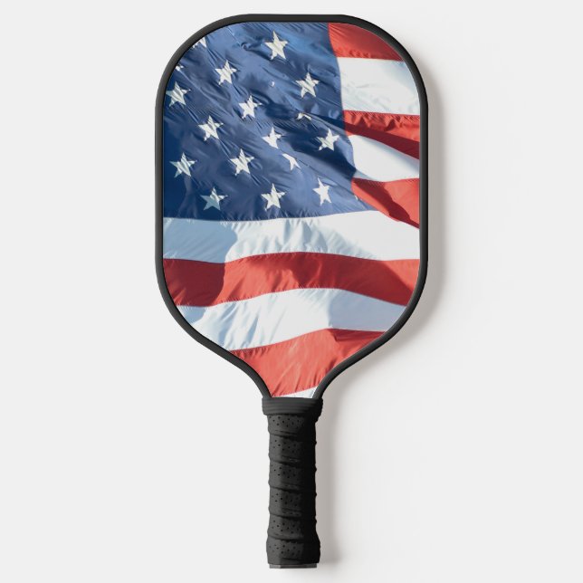 Raquette De Pickleball Patriotique (Recto)