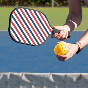 Raquette De Pickleball Patriotique Rouge Blanc et Bleu