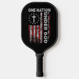 Raquette de Pickleball Patriotique : Une Nation So