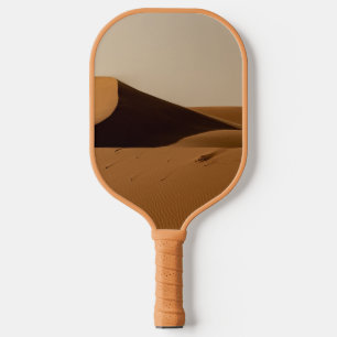 Raquette De Pickleball Paysage du désert des dunes de sable