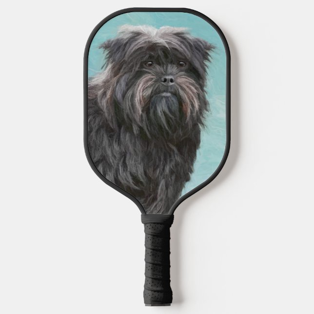 Raquette De Pickleball Peinture Affenpinscher - Joli art original chien (Recto)
