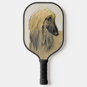 Raquette De Pickleball Peinture de la hache afghane - jolie art original