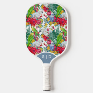 Raquette De Pickleball Perroquets australiens personnalisés