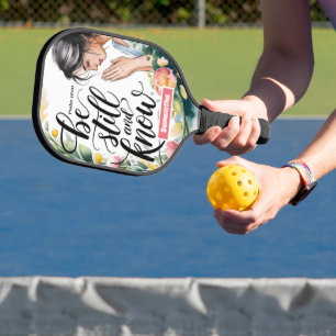 Raquette De Pickleball Personalisé Be Still and Know Christian Women