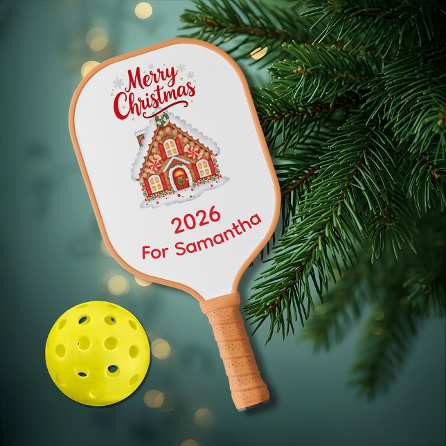 Raquette De Pickleball Personalized Christmas Pickleball Paddle for mom (Créateur téléchargé)