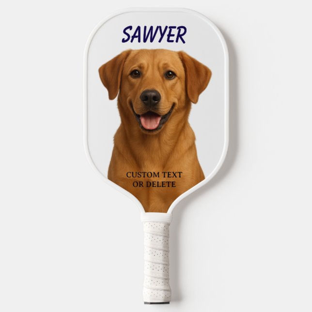 Raquette De Pickleball Personalized Pickleball Paddle – Add 2 Photos & Cu (Recto)