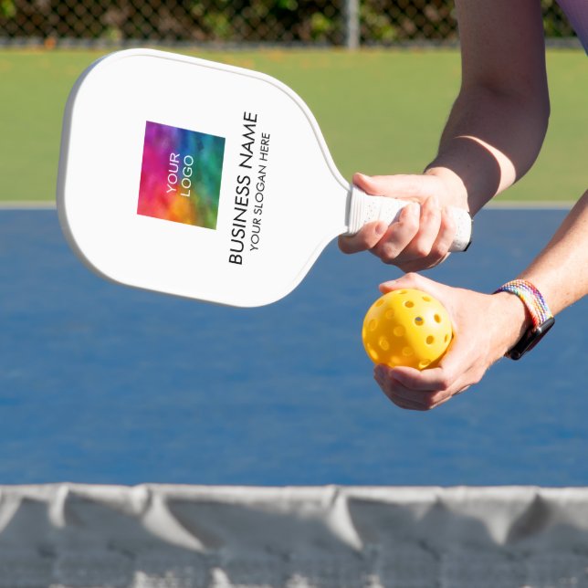 Raquette De Pickleball Personnalisé Ajouter Votre Logo Ici Entreprise (Insitu)