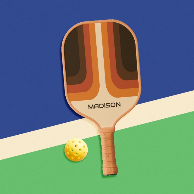 Raquette De Pickleball Personnalisé Rétro (Créateur téléchargé)
