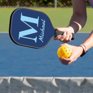 Raquette de Pickleball Personnalisée avec Lettre É