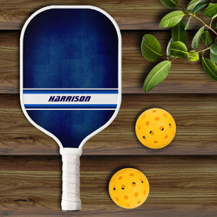Raquette de Pickleball Personnalisée Bleu Marine e