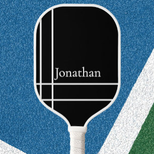 Raquette de pickleball personnalisée minimaliste n
