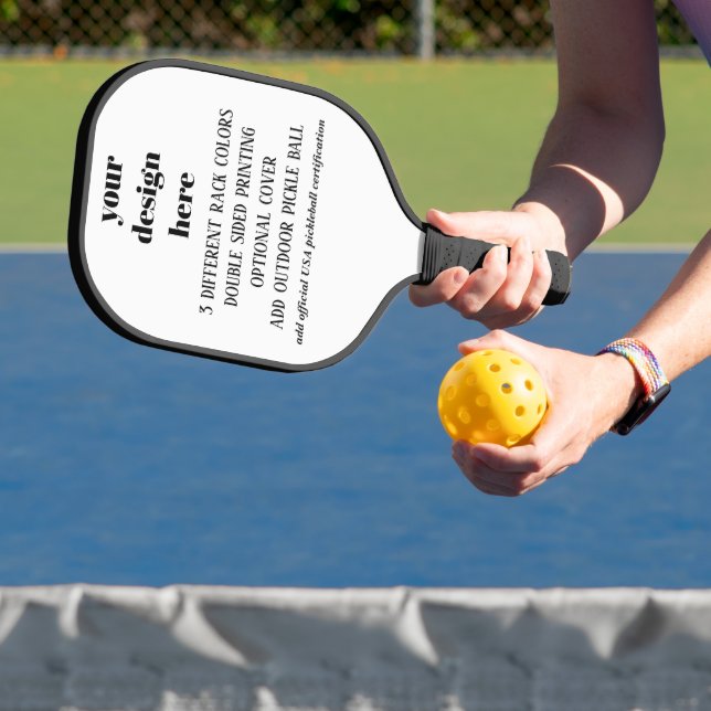Raquette De Pickleball Personnaliser ou Customiser (Insitu)