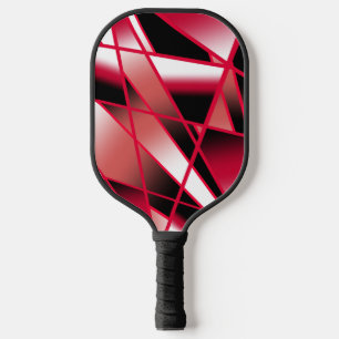 Raquette De Pickleball Perspective de puissance rouge Couleur dégradée Ar