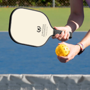 Raquette De Pickleball Pharmaciste Élégant Personnalisé Personnel de la p