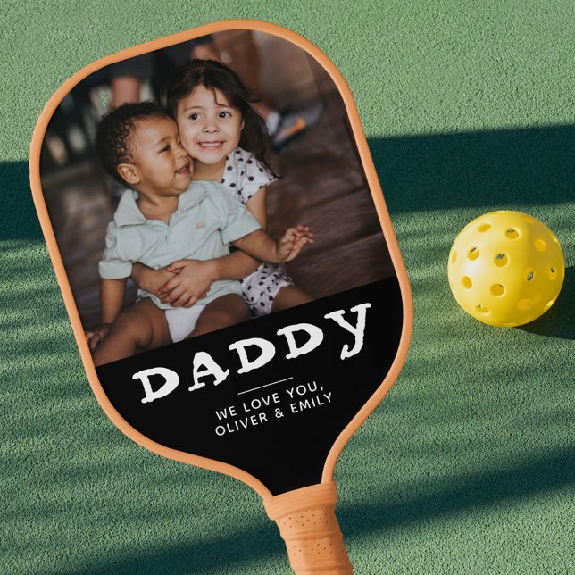Raquette De Pickleball Photo Daddy Black (Créateur téléchargé)