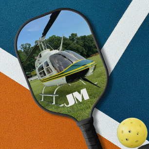 Raquette De Pickleball Photo d'avion Hélicoptère, Aviation, Personnalisé