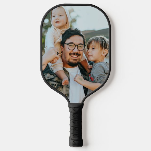 Raquette De Pickleball Photo de famille personnalisée (Recto)