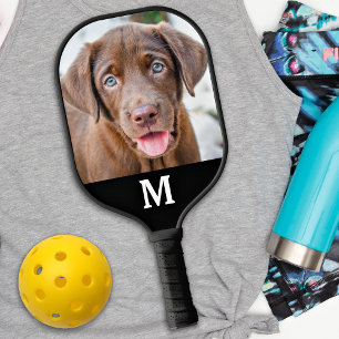 Raquette De Pickleball Photo personnalisée Famille de chiens de compagnie