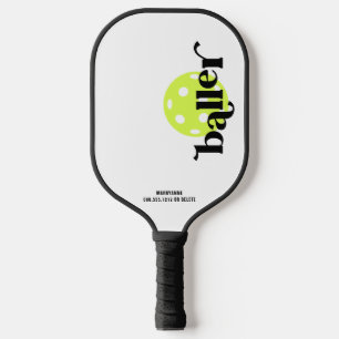 Raquette De Pickleball Pickleball Baller Nom personnalisé