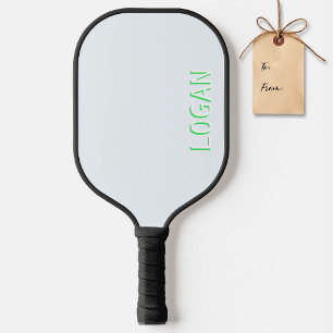 Raquette De Pickleball Pickleball Cadeau Personnalisé Electric Green Nom