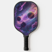 Pickleball cosmique - Art du monde
