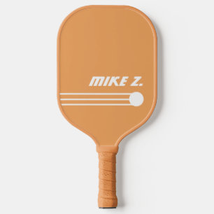 Raquette De Pickleball PickleBall couleur Tan avec le nom du joueur
