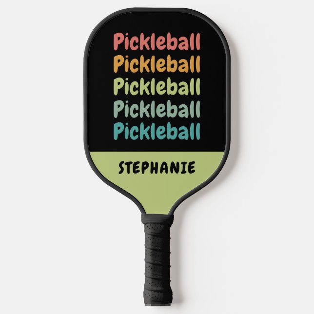 Raquette De Pickleball Pickleball Cute Pickleball Player Personnalisé (Recto)