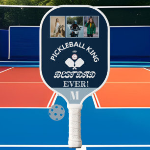 Raquette De Pickleball Pickleball King et Best Dad Ever 3 Grille photo