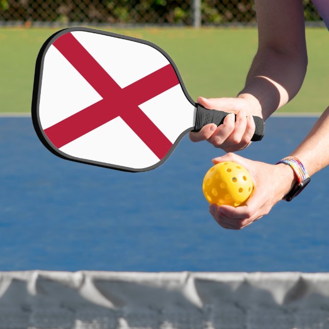 Raquette De Pickleball Pickleball Paddle avec le drapeau de l'Alabama, US (Insitu)