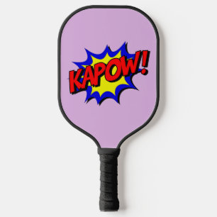 RAQUETTE DE PICKLEBALL PICKLEBALL PADDLE FUNNY COMIC BUBBLE KAPOW!