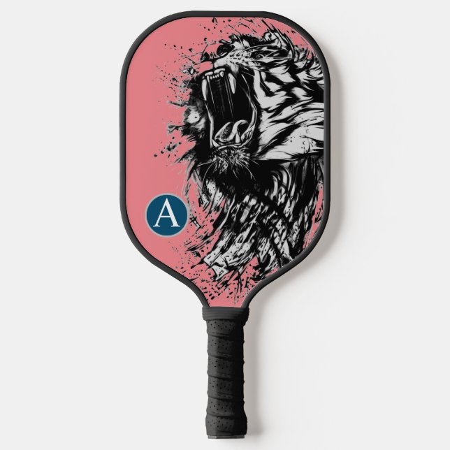 Raquette De Pickleball PICKLEBALL PADDLE TIGER do-it-yourself INITIAL ET  (Recto)