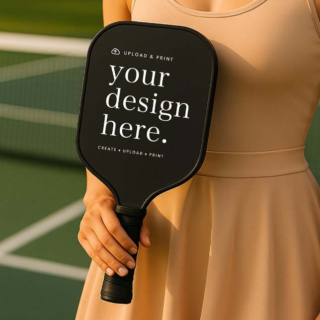 Raquette De Pickleball Pickleball Paddle Votre design Télécharger (Versatile pickleball paddle template for business, events, weddings, special occasions & more!)