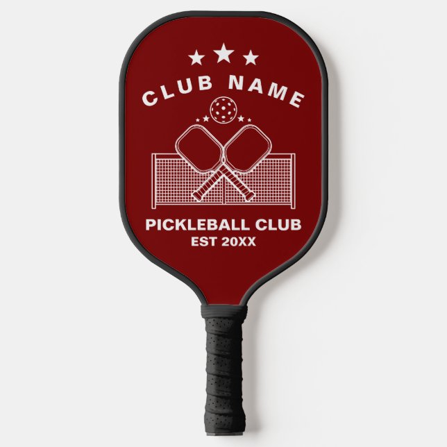 Raquette De Pickleball Pickleball Personalized Club Name  (Recto)