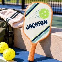 Pickleball pour enfants Nom personnalisé Numéro &