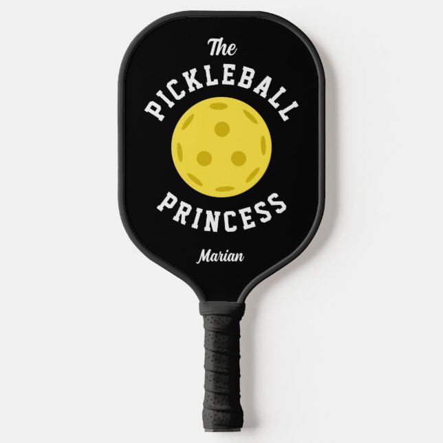 Raquette De Pickleball Pickleball Princess Mignonne Type amusant Jaune No (Recto)