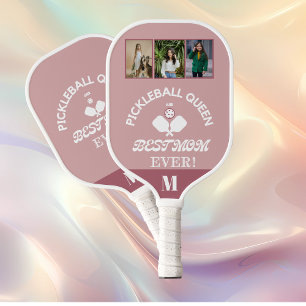 Raquette De Pickleball Pickleball Queen et Best Mom Ever 3 Grille photo