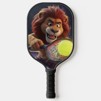 Raquette De Pickleball Pickleball Spirit Animal - Lion Smash Art
