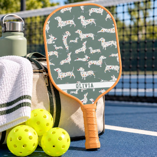 Raquette De Pickleball "pickleball teckel", "pickleball chien saucisse",