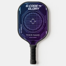 Plaque de pickleball personnalisée en acier brossé