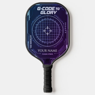 Raquette De Pickleball Plaque de pickleball personnalisée en acier brossé