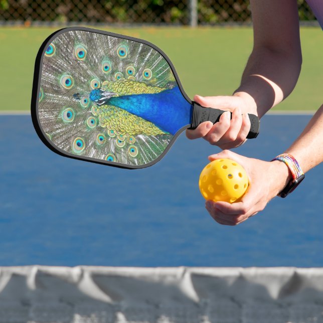 Raquette De Pickleball Plumage bleu Peacock (Insitu)